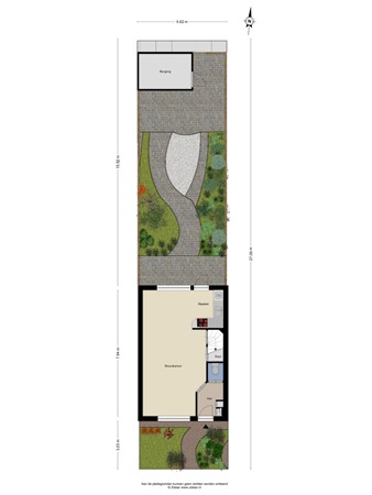 Floorplan - Muggenbergstraat 13, 5045 DH Tilburg
