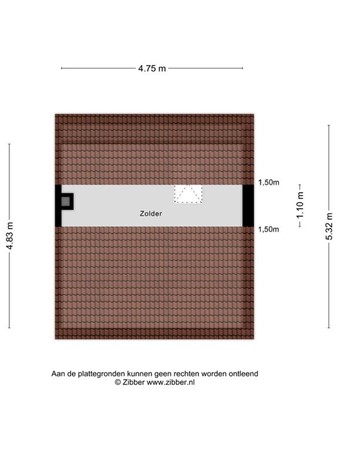 Floorplan - Kruisstraat 42, 5014 HV Tilburg