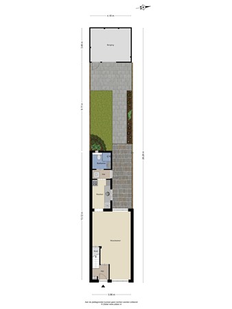 Floorplan - Outshoornstraat 89, 5041 KN Tilburg