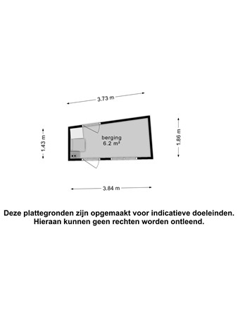 Floorplan - Bisschop Zwijsenstraat 119, 5021 KB Tilburg