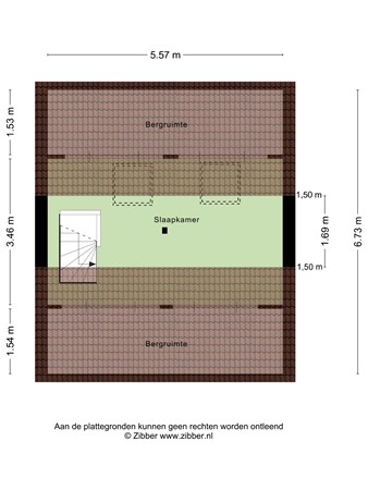 Floorplan - Vincentiuspad 10, 5038 SL Tilburg