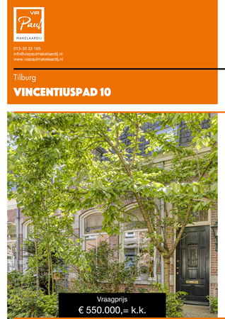 Brochure preview - brochure Vincentiuspad 10 Tilburg