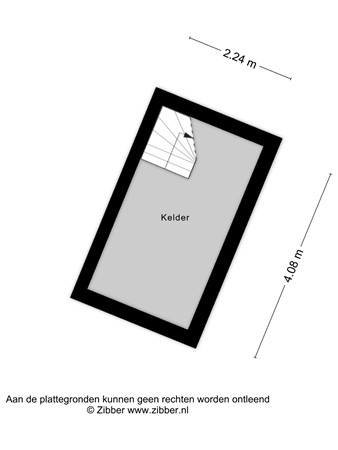 Floorplan - Prinsenhoeven 13, 5017 GC Tilburg