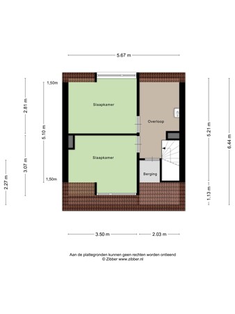 Floorplan - Hoevenseweg 66, 5017 AG Tilburg