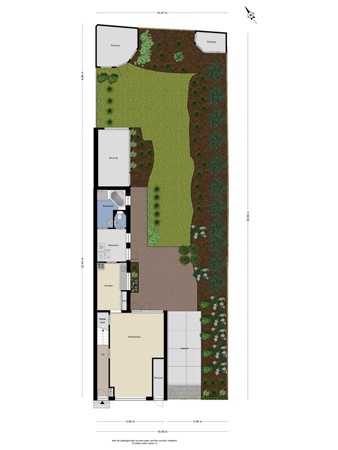 Floorplan - Leharstraat 22, 5011 KC Tilburg