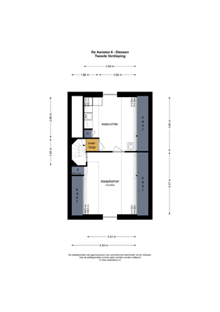 Floorplan - De Aanstee 6, 5087 LJ Diessen