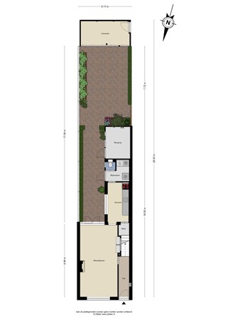 Floorplan - Cornelis Speelmanstraat 12, 5018 GB Tilburg