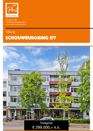 Brochure preview - brochure Schouwburgring 577 Tilburg