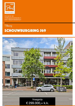 Brochure preview - brochure Schouwburgring 569 Tilburg