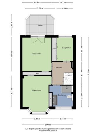 Floorplan - Jan Pieterszoon Coenstraat 14, 5018 CS Tilburg