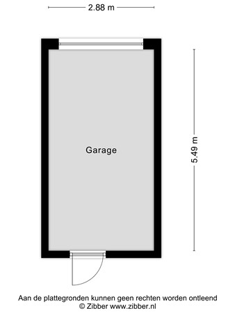 Floorplan - Jan Pieterszoon Coenstraat 14, 5018 CS Tilburg