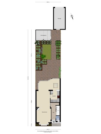 Floorplan - Jan Pieterszoon Coenstraat 14, 5018 CS Tilburg