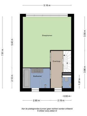 Floorplan - Wijboschstraat 194, 5036 BD Tilburg