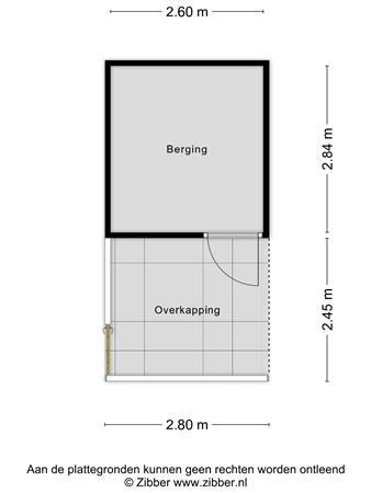 Floorplan - Wijboschstraat 194, 5036 BD Tilburg