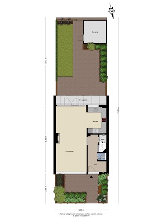 Floorplan - Luchthavenlaan 36, 5042 TD Tilburg