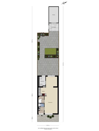 Floorplan - Gronsveldlaan 35, 5043 LP Tilburg