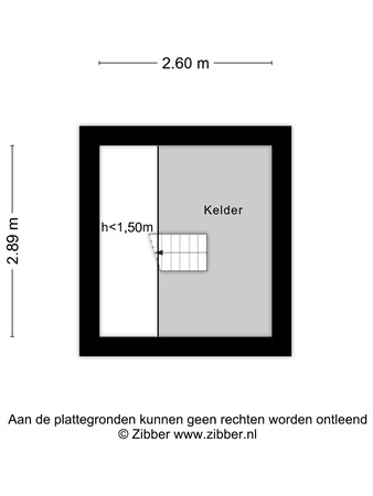 Floorplan - Hoogvensestraat 110, 5017 CH Tilburg