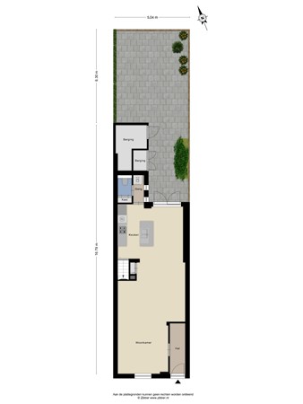 Floorplan - Nieuwstraat 69, 5025 GA Tilburg