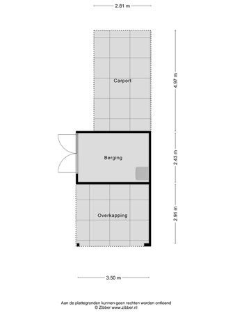 Floorplan - Beijerlandstraat 5, 5018 DB Tilburg