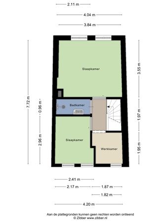Floorplan - Bisschop Zwijsenstraat, 5021 KD Tilburg