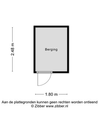 Floorplan - Havendijk 55-48, 5017 AL Tilburg