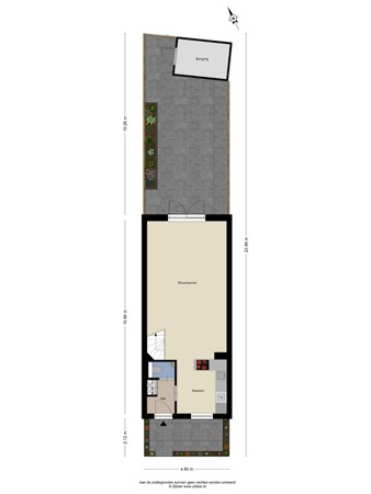 Floorplan - Rectorstraat, 5057 DC Berkel-Enschot