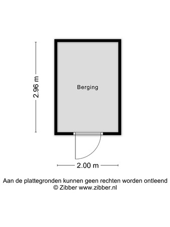 Floorplan - Rectorstraat, 5057 DC Berkel-Enschot