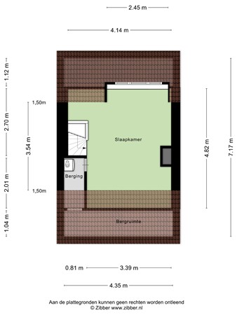 Floorplan - Jasmijnstraat, 5014 AR Tilburg