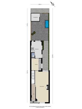 Floorplan - Jasmijnstraat, 5014 AR Tilburg