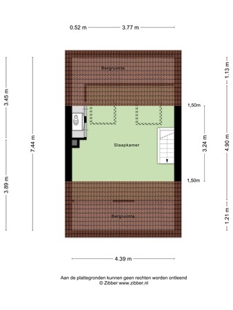 Floorplan - Eikstraat, 5038 ML Tilburg