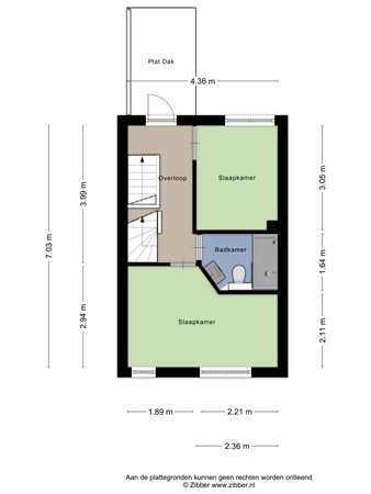Floorplan - President Steijnstraat, 5021 TP Tilburg
