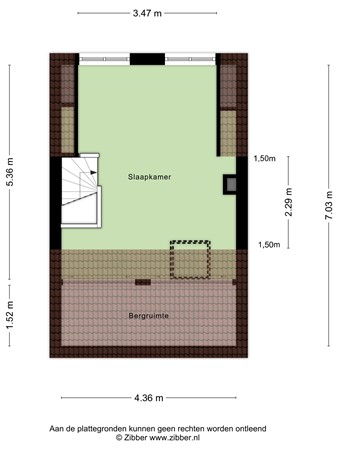 Floorplan - President Steijnstraat, 5021 TP Tilburg