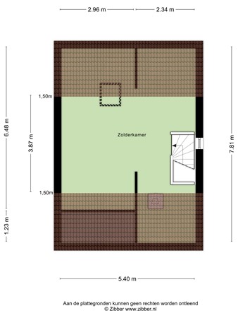 Floorplan - Kloosterstraat, 5056 JS Berkel-Enschot