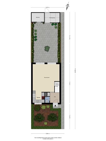 Floorplan - Kloosterstraat, 5056 JS Berkel-Enschot