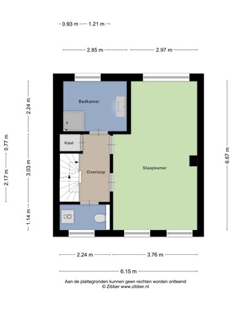 Floorplan - Leijparkweg 95, 5022 AC Tilburg