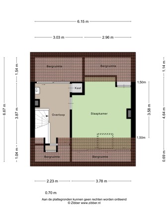 Floorplan - Leijparkweg 95, 5022 AC Tilburg