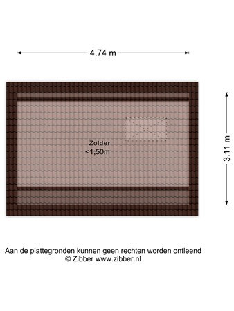 Floorplan - Hoevenseweg 46, 5017 AE Tilburg