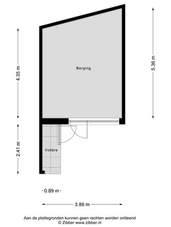Floorplan - Hoevenseweg 46, 5017 AE Tilburg