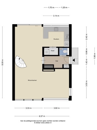 Floorplan - Kamperfoelielaan 6, 5056 XW Berkel-Enschot