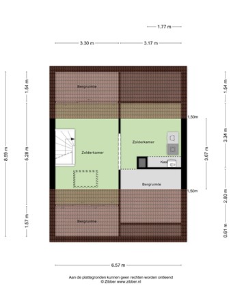 Floorplan - Kamperfoelielaan 6, 5056 XW Berkel-Enschot