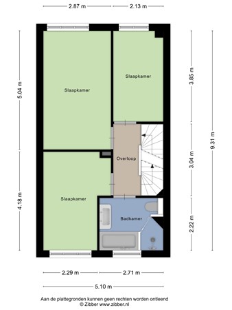 Floorplan - Galjoenerf 3, 5017 LM Tilburg