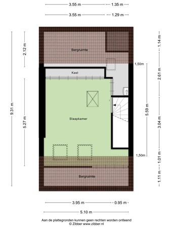 Floorplan - Galjoenerf 3, 5017 LM Tilburg