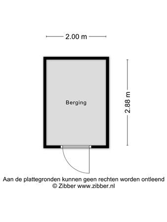 Floorplan - Galjoenerf 3, 5017 LM Tilburg