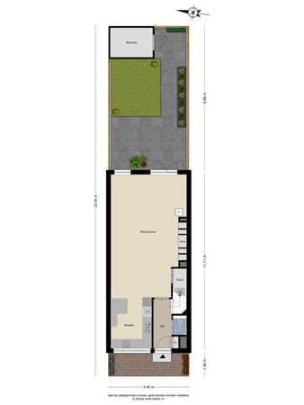 Floorplan - Galjoenerf 3, 5017 LM Tilburg
