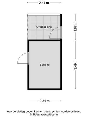 Floorplan - Midslandstraat 53, 5045 DK Tilburg