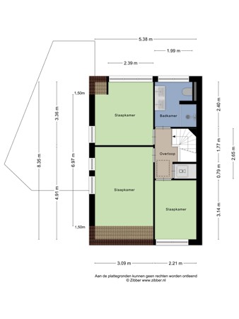 Floorplan - Regge 80, 5032 RG Tilburg