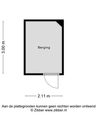 Floorplan - Hoefstraat 59, 5014 NH Tilburg