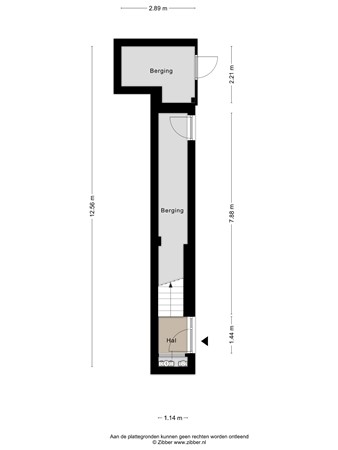 Floorplan - Rozenstraat 80, 5014 AL Tilburg