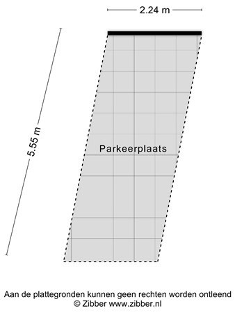 Floorplan - Rozenstraat 80, 5014 AL Tilburg