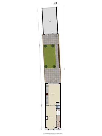 Floorplan - Kotterstraat 36, 5017 CX Tilburg